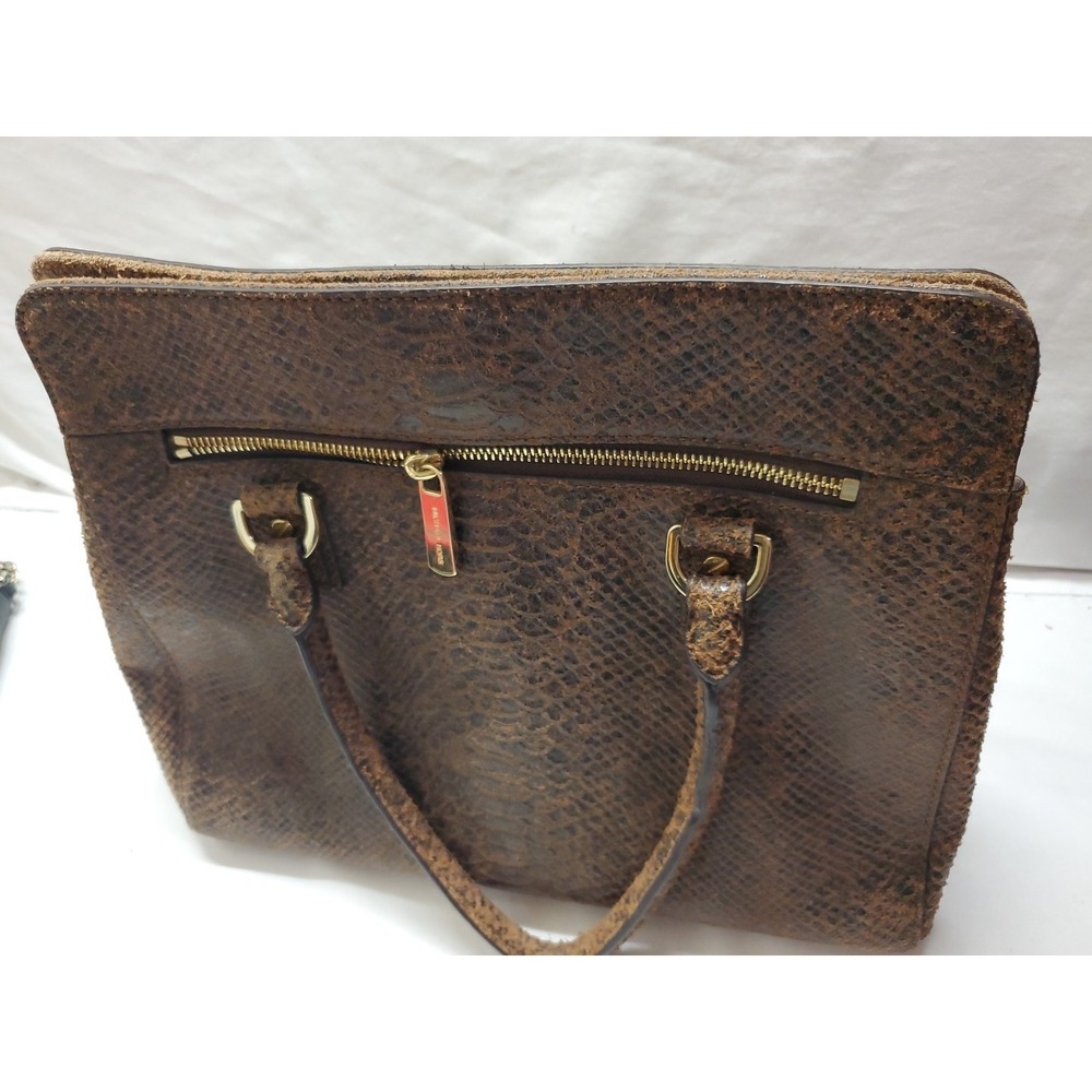 Michael Kors Bag Astrid Python Embossed Leather B… - image 7